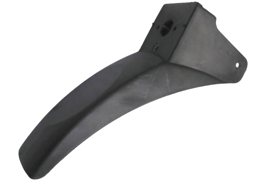 Blatobran plastični stražnji PVC crni, za Tomos APN 6 N.T.