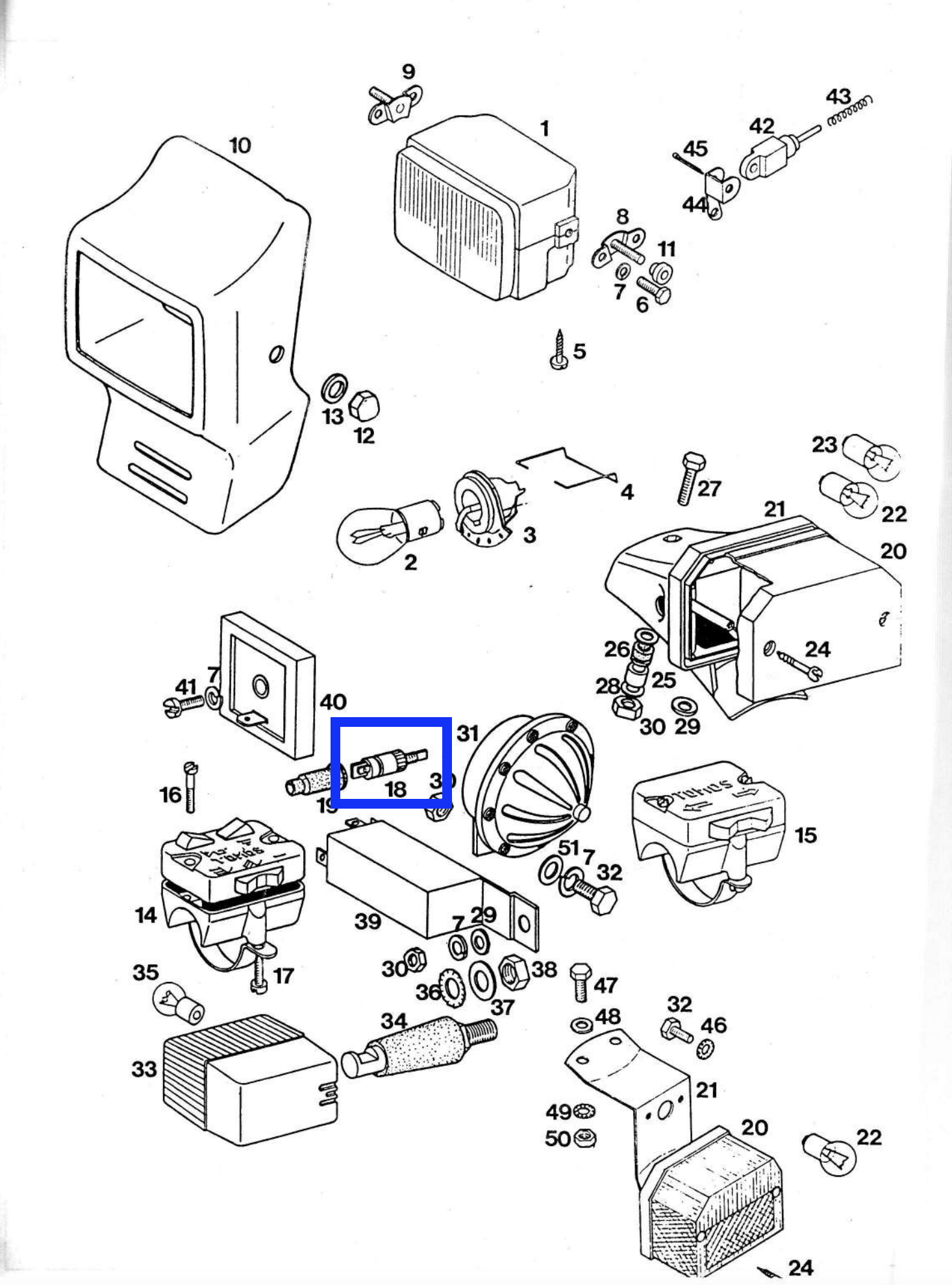 Prekidač stop srebrni s.t. (222002)