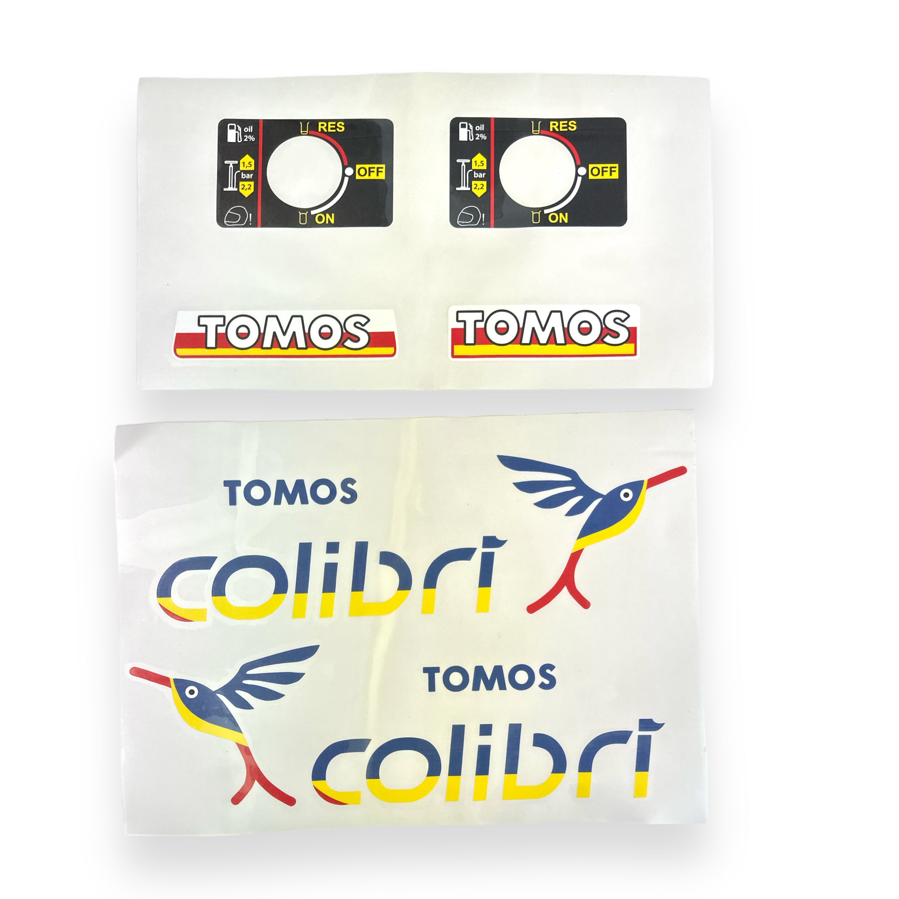 Naljepnice Colibri A5