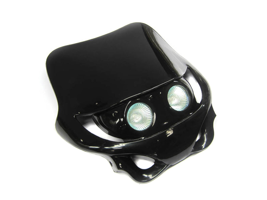 Poklopac žarometa Streetfight crni Spojler